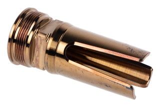 Q 8.6 BLK 1/2x28 Flash Hider is made of 416R stainless steel